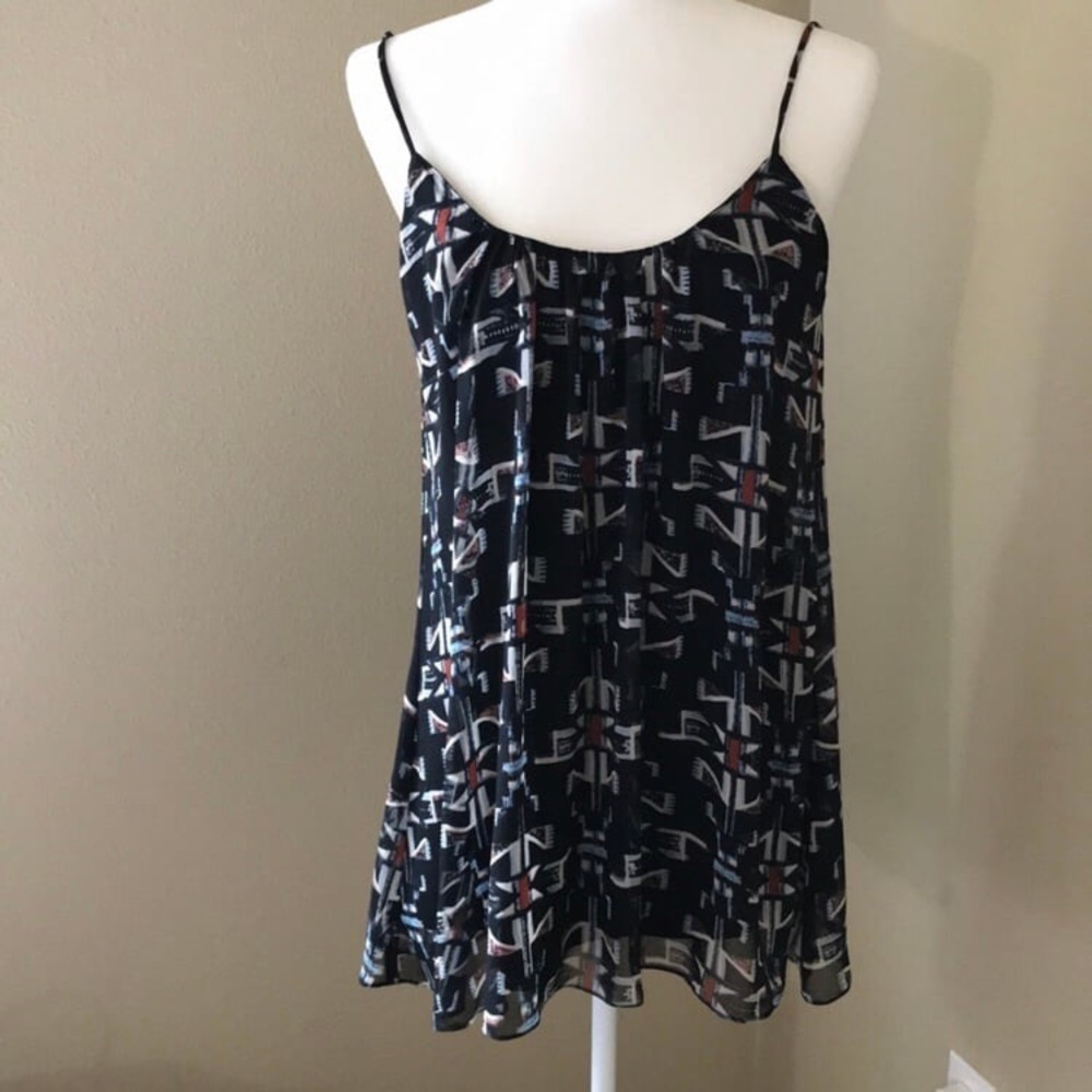 Show Me Your MuMu Tribal Trapeze Mini Dress